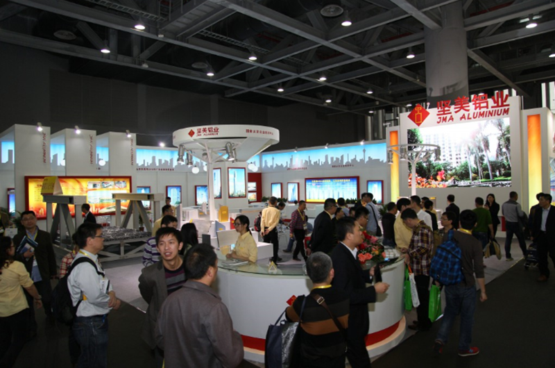 展現實力，謀求發展—堅美參加鋁門窗博覽會