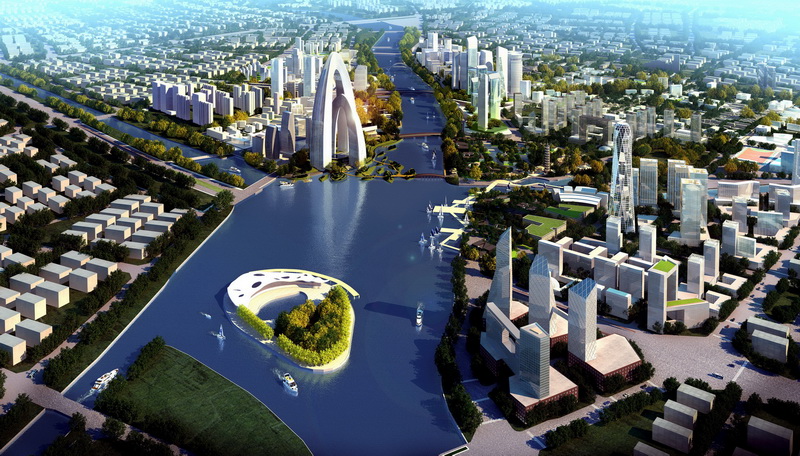 北京通州新城核心區