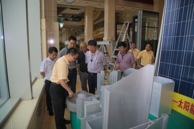 中國模板腳手架協會一行蒞臨堅美參觀調研